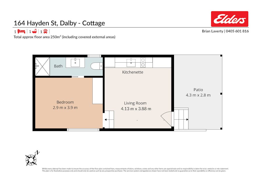 164 Hayden Street, Dalby, QLD, 4405 - Floorplan 2