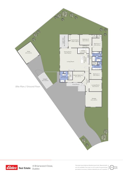 4 Briarwood Close, Dubbo, NSW, 2830 - Floorplan 1