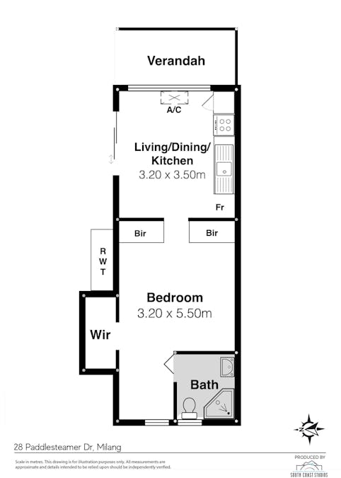 28 Paddlesteamer Drive, Milang, SA, 5256 - Floorplan 1