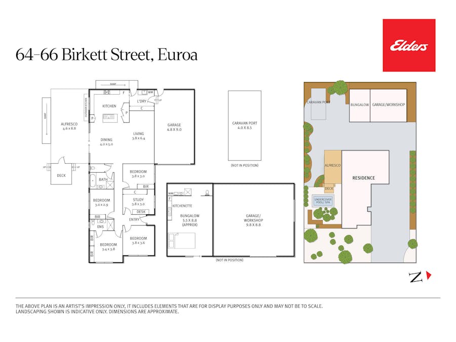 64-66 Birkett Street, Euroa, VIC, 3666 - Floorplan 1