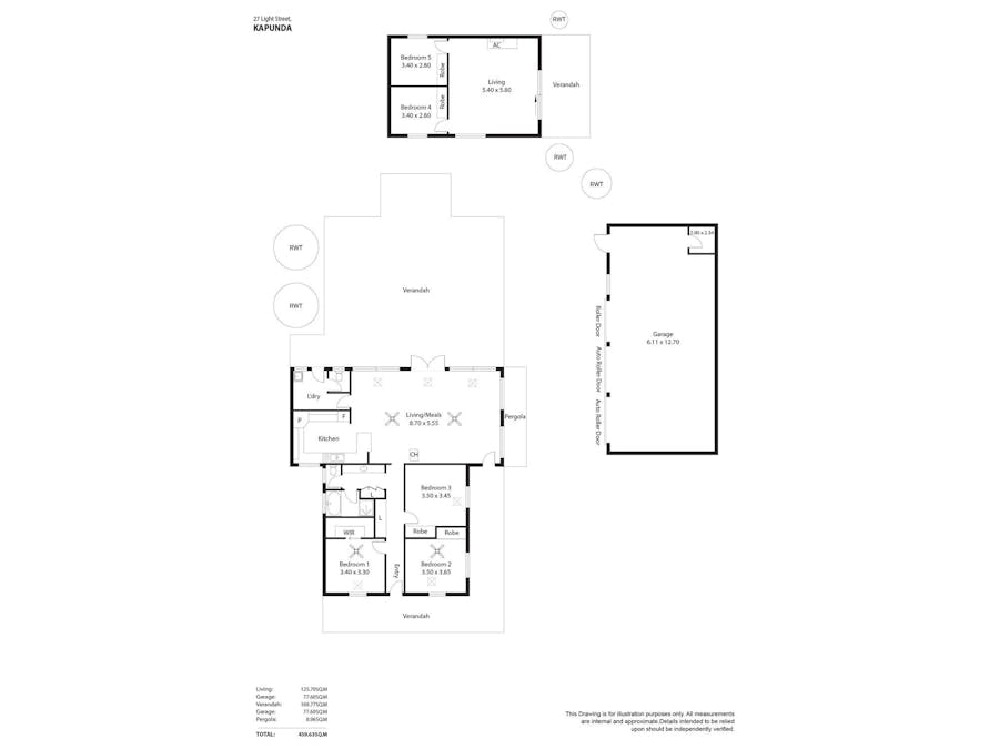 27 Light Street, Kapunda, SA, 5373 - Floorplan 1