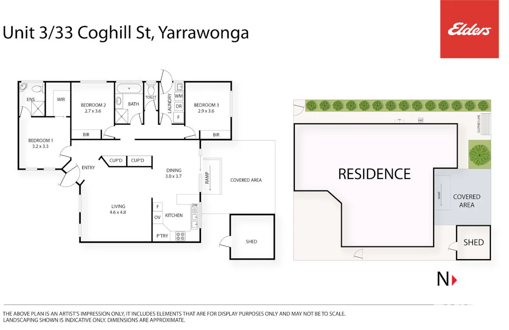 3/33 Coghill Street, Yarrawonga, VIC, 3730 - Floorplan 1