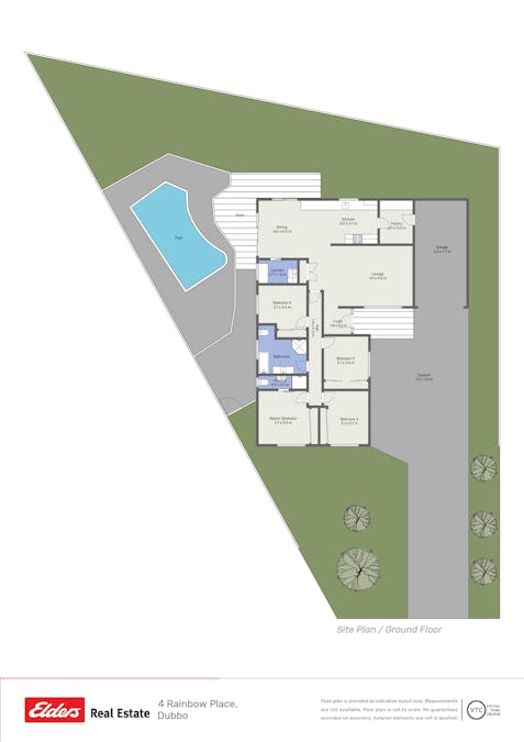 4 Rainbow Place, Dubbo, NSW, 2830 - Floorplan 1