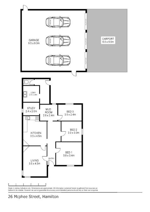 26 McPhee Street, Hamilton, VIC, 3300 - Floorplan 1