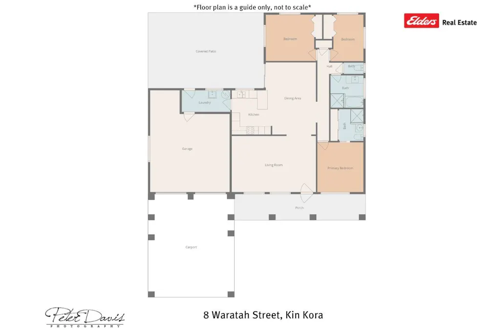8 Waratah Street, Kin Kora, QLD, 4680 - Floorplan 1