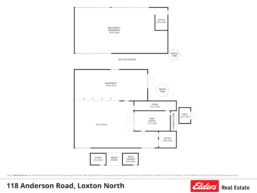 118 Anderson Road, Loxton, SA, 5333 - Floorplan 1