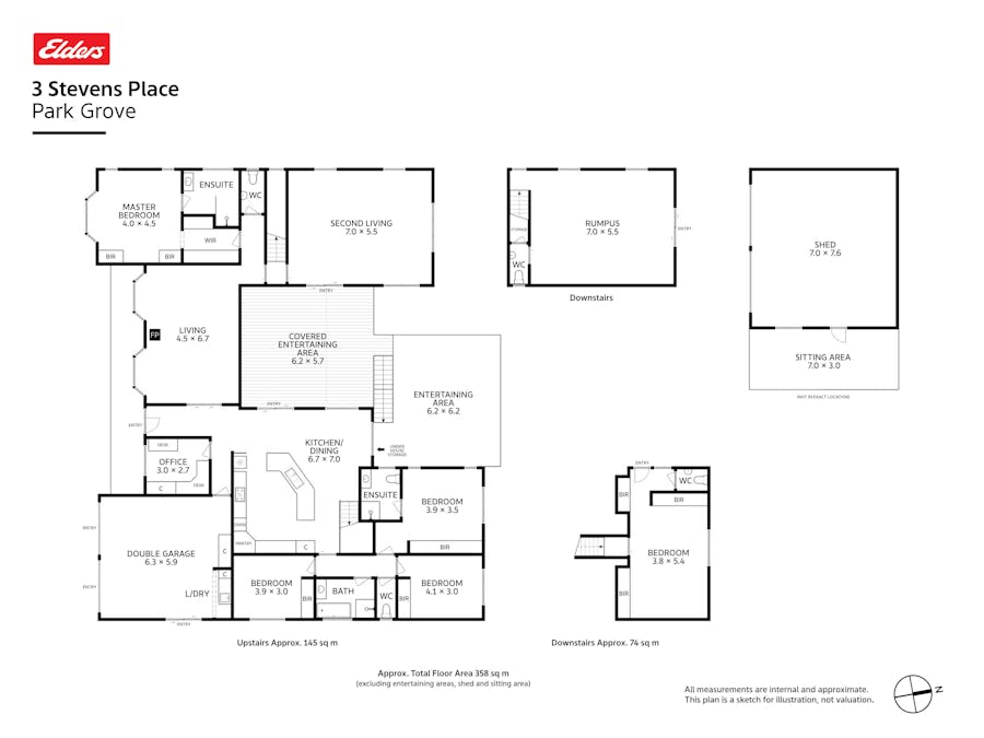 1-3 Stevens Place, Park Grove, TAS, 7320 - Floorplan 1