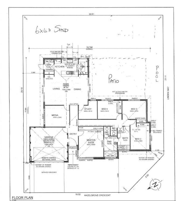 8 Hazelgrove Crescent, Millbridge, WA, 6232 - Floorplan 1