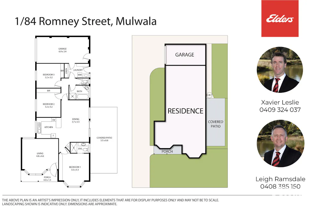 1/84 Romney Street, Mulwala, NSW, 2647 - Floorplan 1