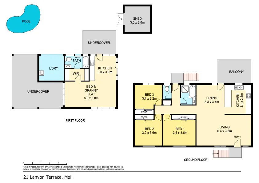 21 Lanyon Terrace, Moil, NT, 0810 - Floorplan 1