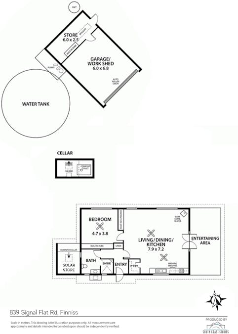 839 Signal Flat Road, Finniss, SA, 5255 - Floorplan 1