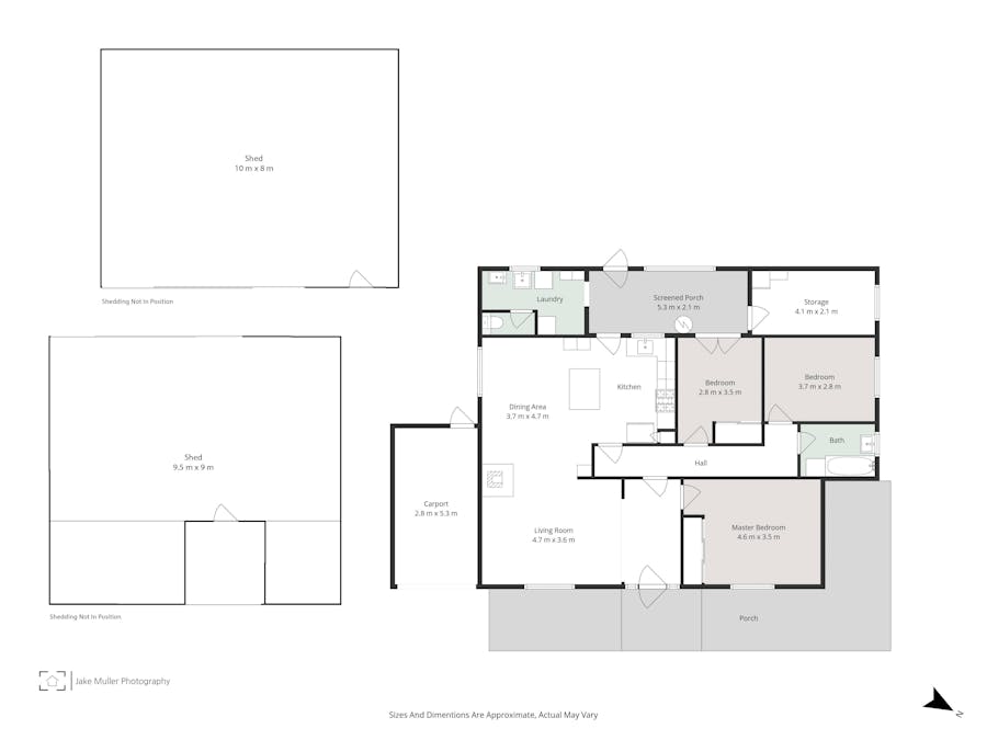 7 Janet Street, Kingston Se, SA, 5275 - Floorplan 1