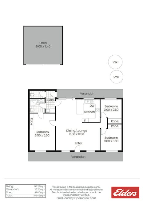 31 Lower Thames Street, Burra, SA, 5417 - Floorplan 1