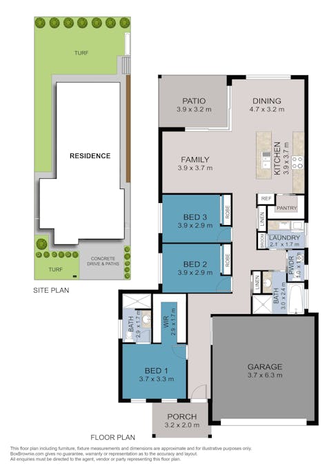 12A Bayou Avenue, Dubbo, NSW, 2830 - Floorplan 1