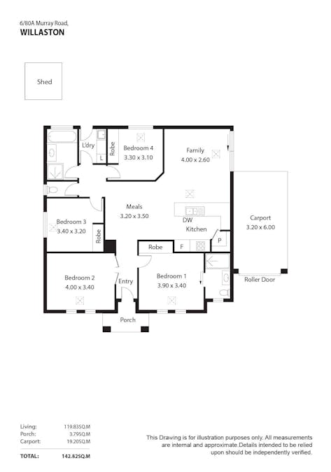6/80a Murray Road, Willaston, SA, 5118 - Floorplan 1