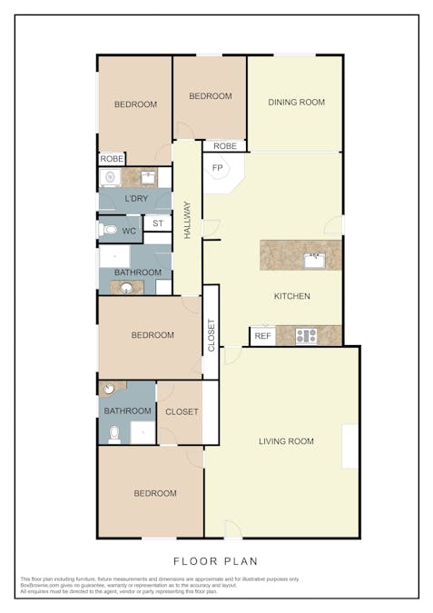456 Takenup Road, Napier, WA, 6330 - Floorplan 1