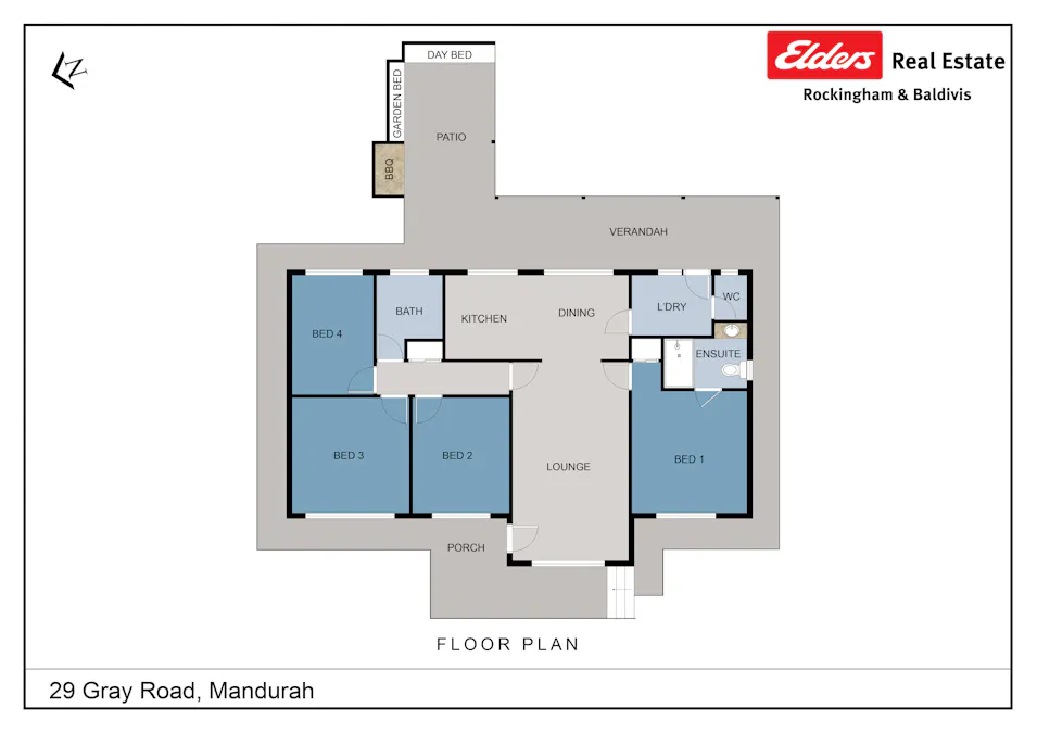 29 Gray Road, Mandurah, WA, 6210 - Floorplan 1