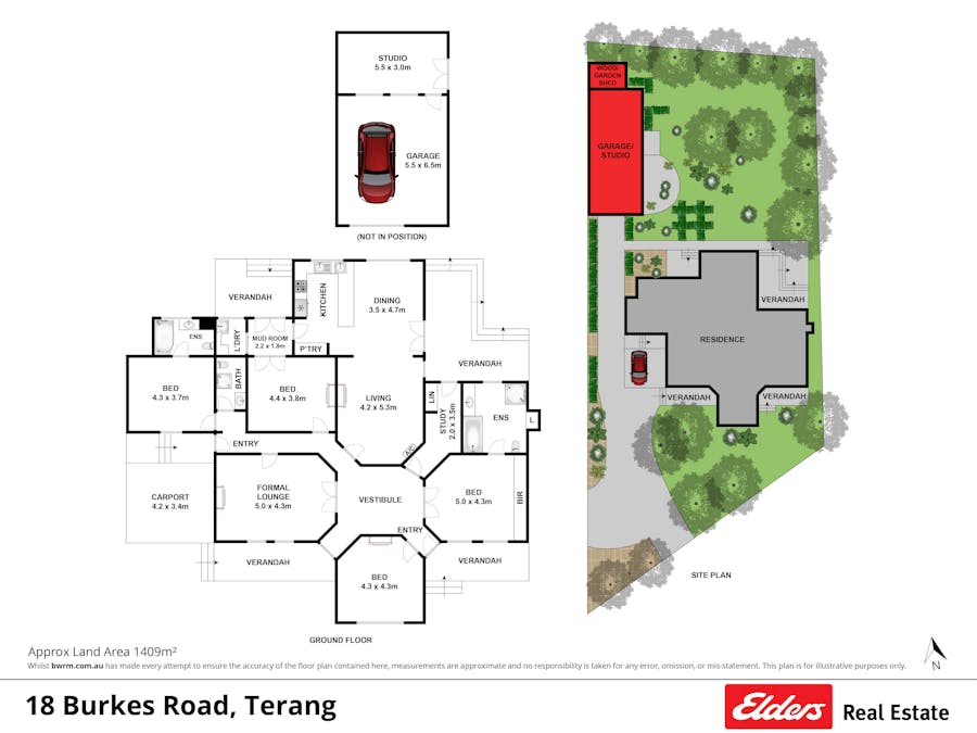 18 Burkes Road, Terang, VIC, 3264 - Floorplan 1