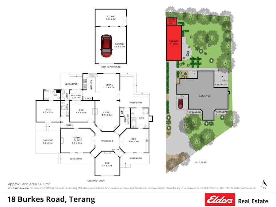 18 Burkes Road, Terang, VIC, 3264 - Floorplan 1