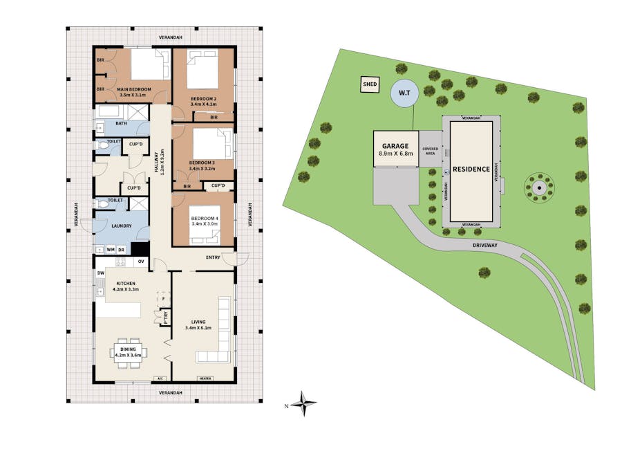 117 Loch-Wonthaggi Road, Loch, VIC, 3945 - Floorplan 1