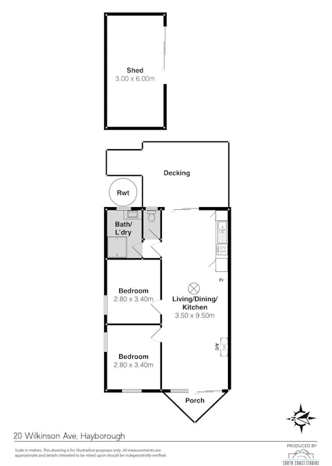 20 Wilkinson Avenue, Hayborough, SA, 5211 - Floorplan 1