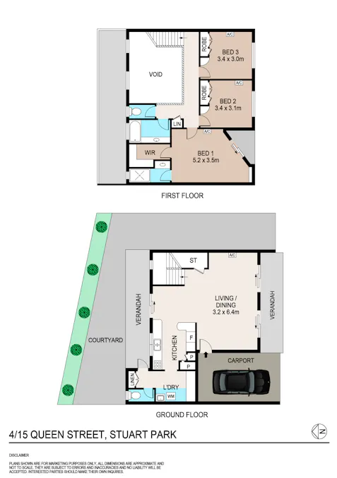 4/15 Queen Street, Stuart Park, NT, 0820 - Floorplan 1