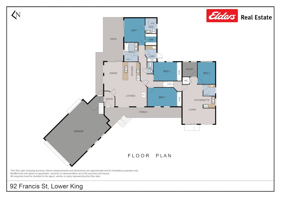 92 Francis Street, Lower King, WA, 6330 - Floorplan 1