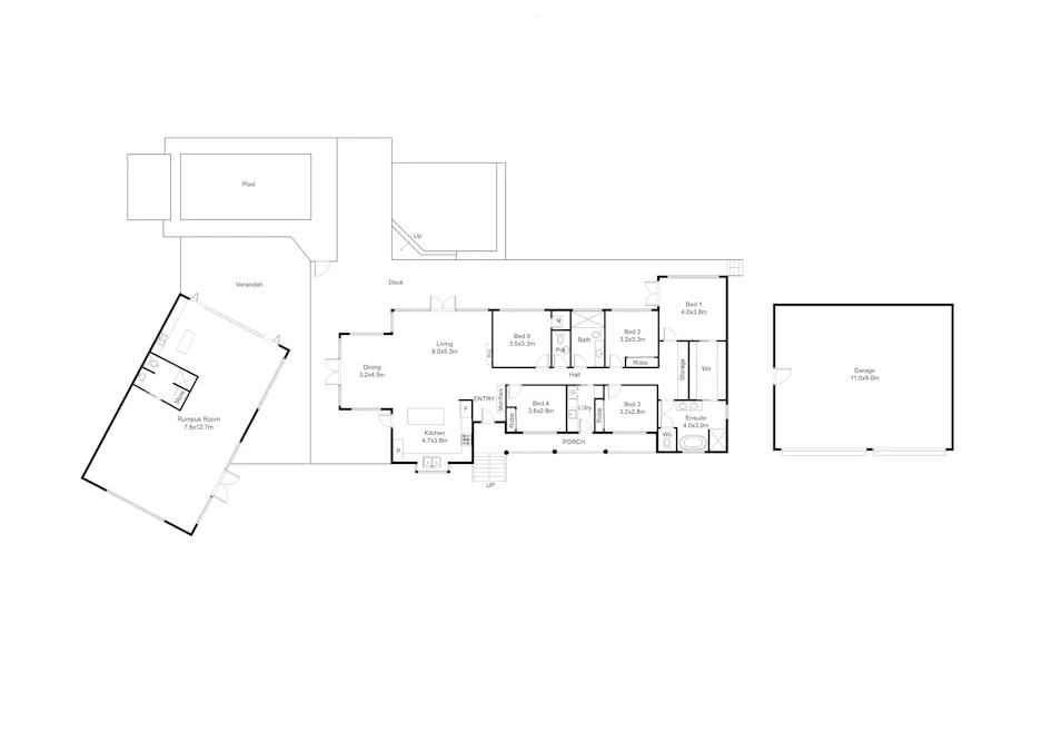 16 Bankers Rise, Mountain Bay, VIC, 3723 - Floorplan 1