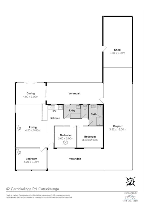 42 Carrickalinga Road, Carrickalinga, SA, 5204 - Floorplan 1
