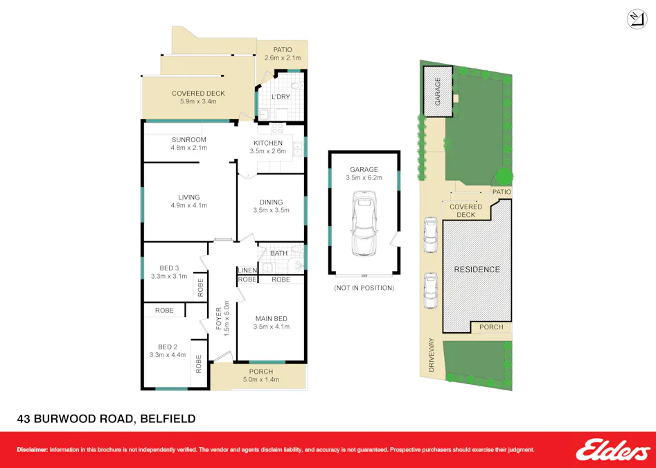 43 Burwood Road, Belfield, NSW, 2191 - Floorplan 1