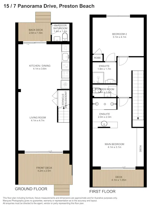 15/7 Panorama Drive, Preston Beach, WA, 6215 - Floorplan 1