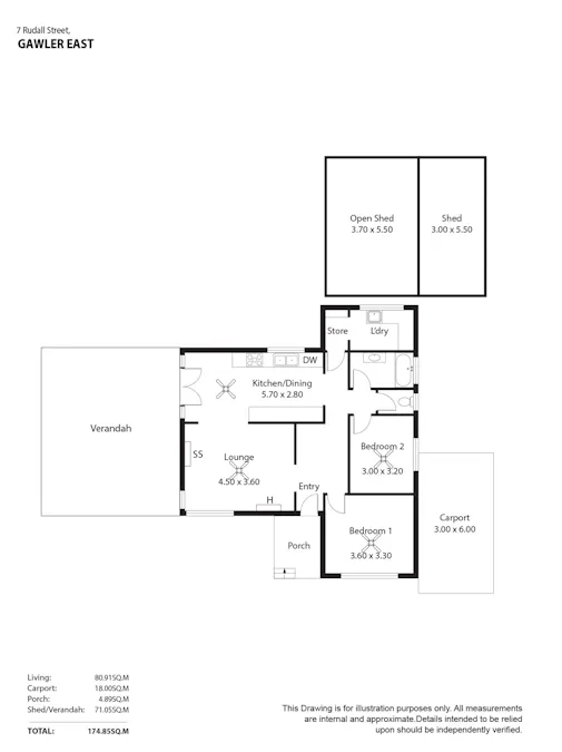 7 Rudall Street, Gawler East, SA, 5118 - Floorplan 1