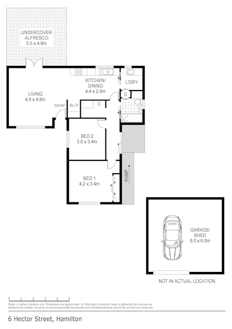6 Hector Street, Hamilton, VIC, 3300 - Floorplan 1