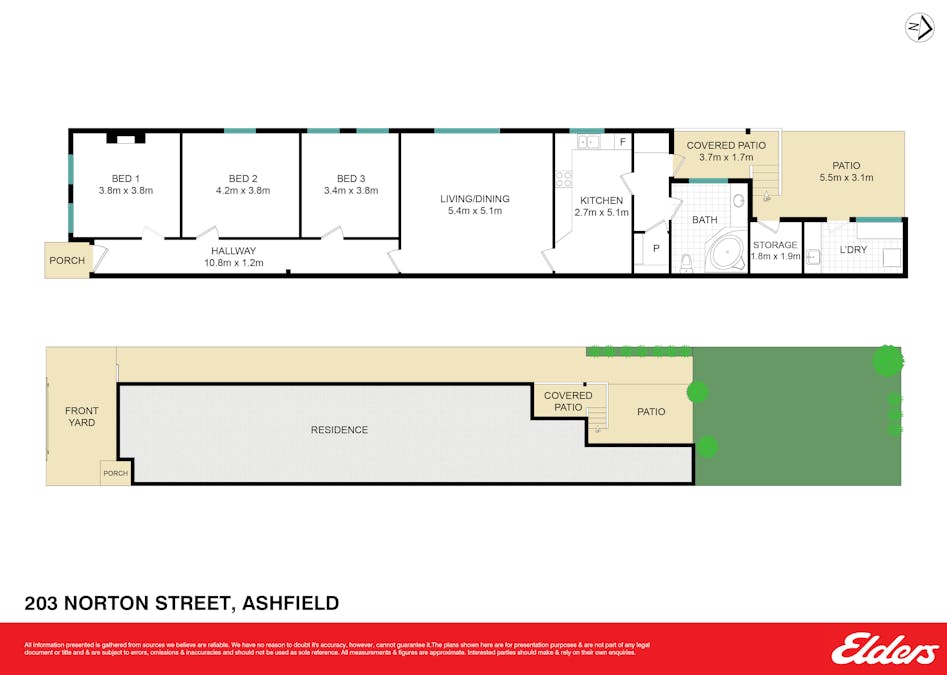 203 Norton Street, Ashfield, NSW, 2131 - Floorplan 1