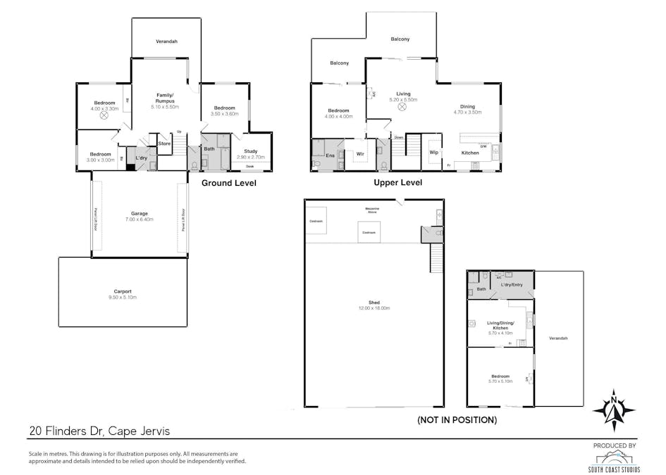 20 Flinders Drive, Cape Jervis, SA, 5204 - Floorplan 1