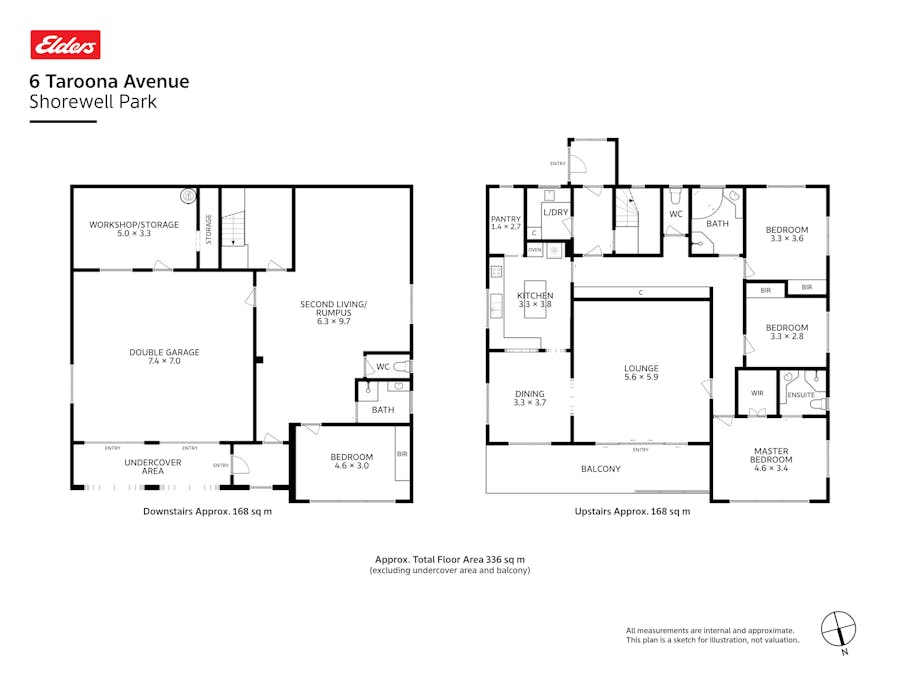 6 Taroona Avenue, Shorewell Park, TAS, 7320 - Floorplan 1