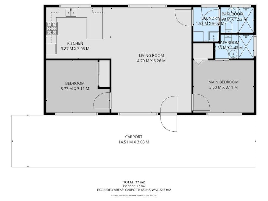 7B Murray Street, Holbrook, NSW, 2644 - Floorplan 1