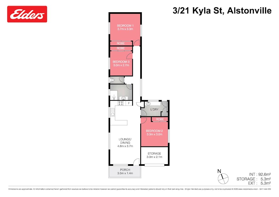 3/21 Kyla Street, Alstonville, NSW, 2477 - Floorplan 1