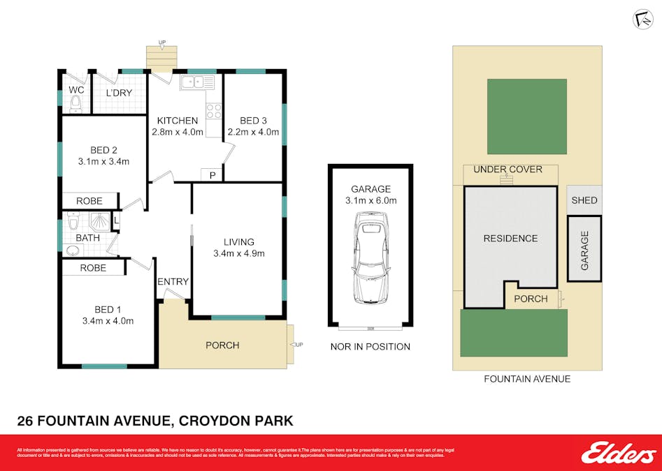 26 Fountain Avenue, Croydon Park, NSW, 2133 - Floorplan 1