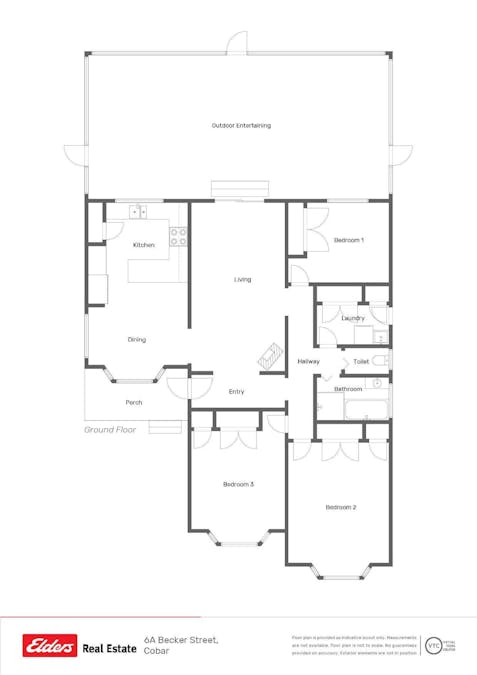 6A Becker Street, Cobar, NSW, 2835 - Floorplan 1