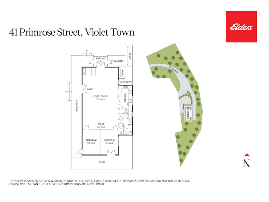 41 Primrose Street, Violet Town, VIC, 3669 - Floorplan 1