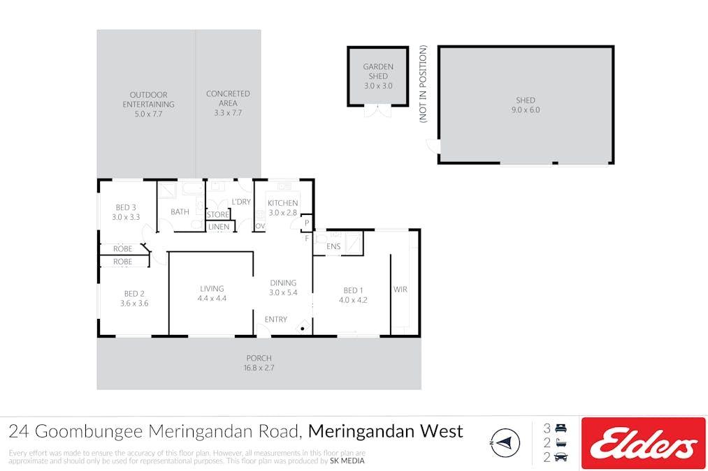 24 Goombungee-Meringandan Road, Meringandan West, QLD, 4352 - Floorplan 1