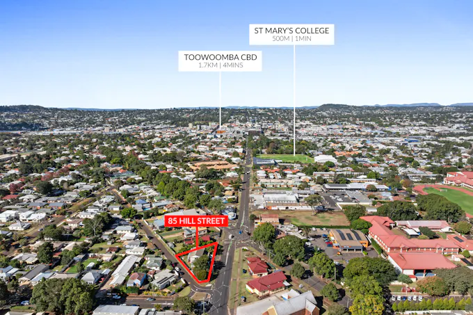 1/85 Hill Street, Newtown, QLD, 4350 - Image 1