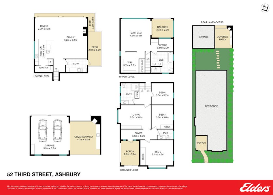 52 Third Street, Ashbury, NSW, 2193 - Floorplan 1