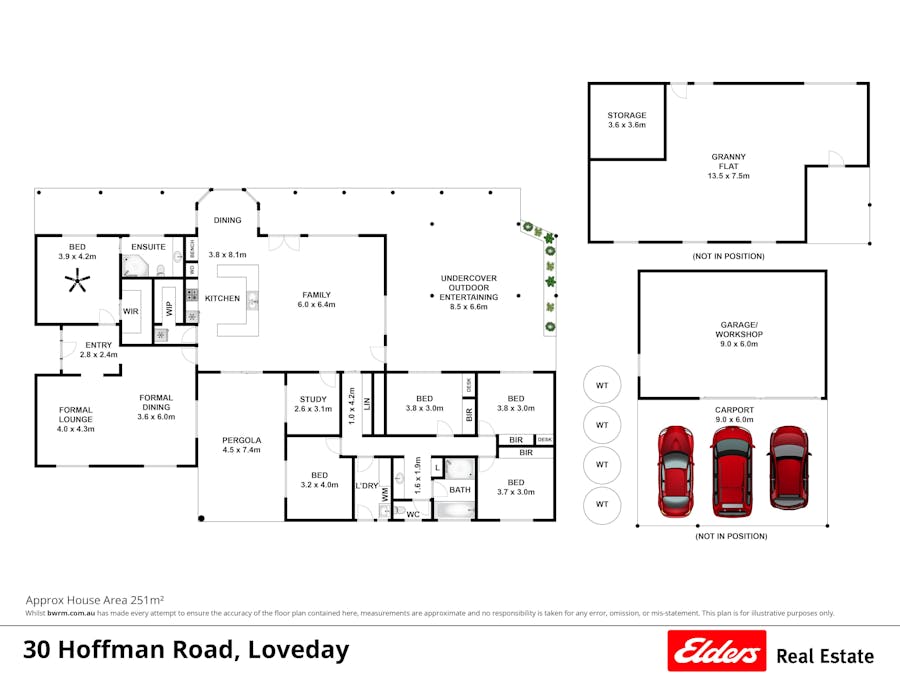 30 Hoffman Road, Loveday, SA, 5345 - Floorplan 1