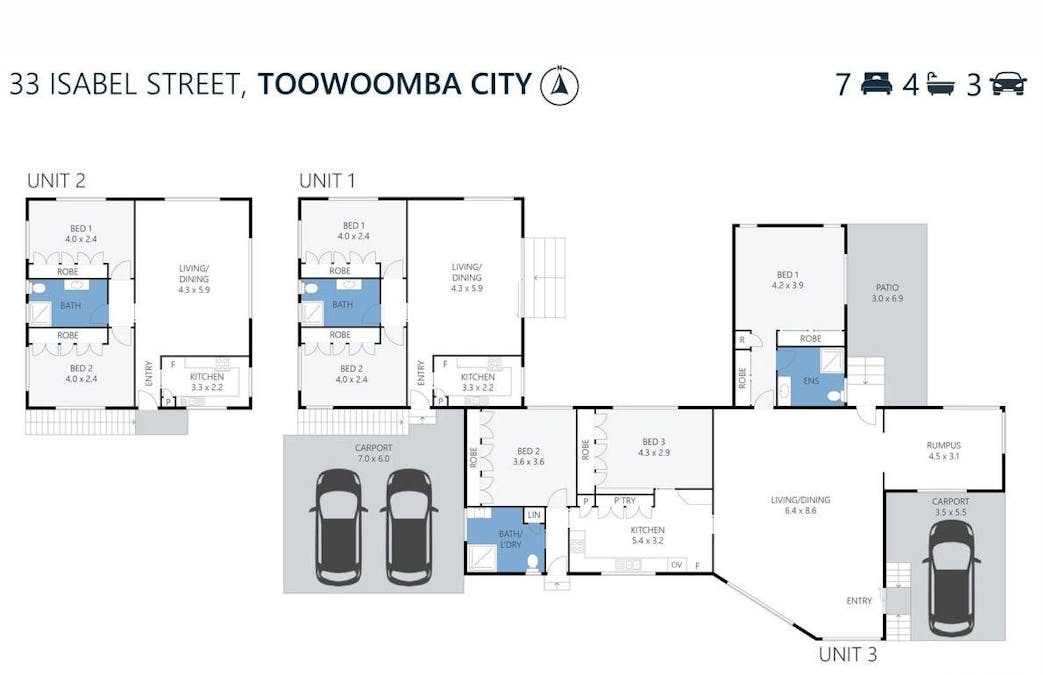 33 Isabel Street, Toowoomba City, QLD, 4350 - Floorplan 1