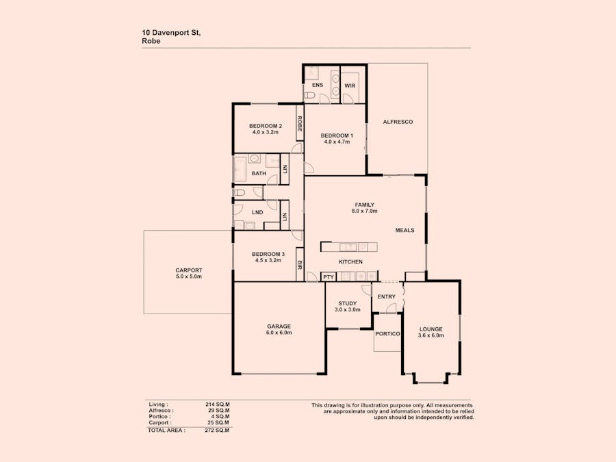 10 Davenport Street, Robe, SA, 5276 - Floorplan 1