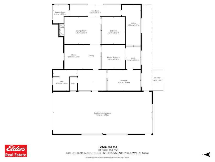 37 Cowley Road, Cleve, SA, 5640 - Floorplan 1