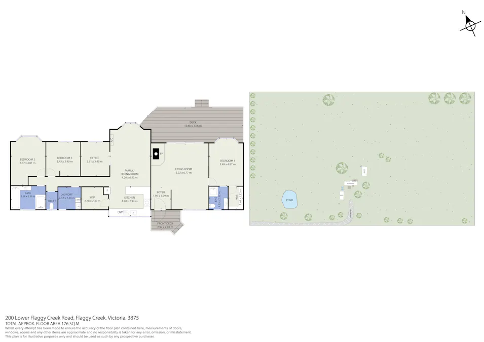 200 Lower Flaggy Creek Road, Flaggy Creek, VIC, 3875 - Floorplan 1