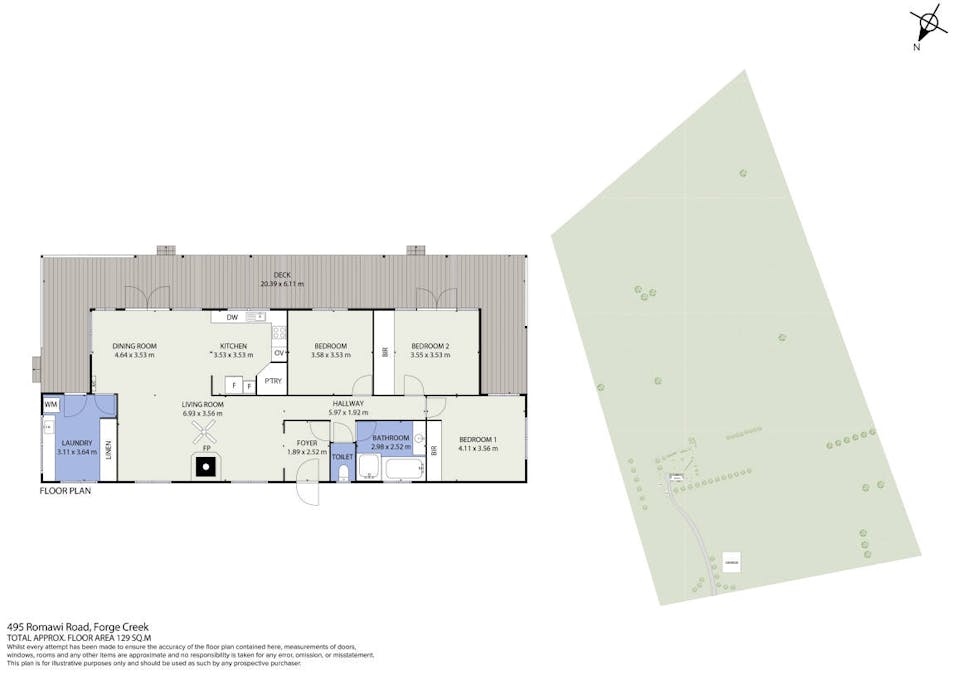 495 Romawi Road, Forge Creek, VIC, 3875 - Floorplan 1